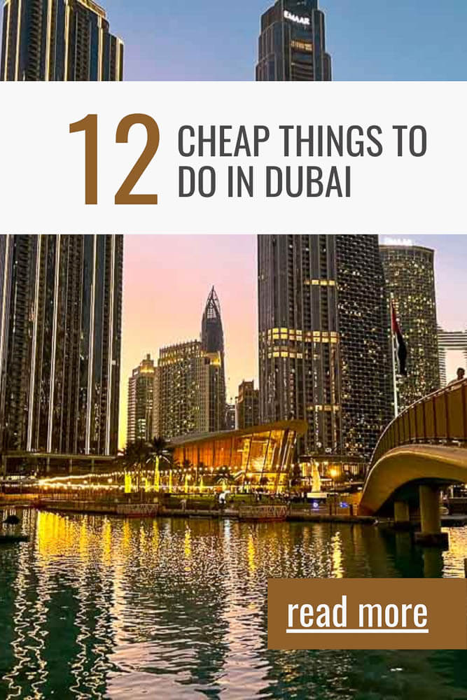 12 Cheap Things to Do in Dubai - Dubai Dreaming