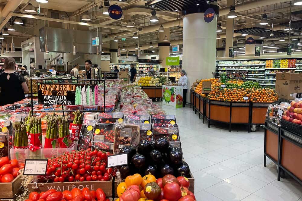 grocery shopping in Dubai